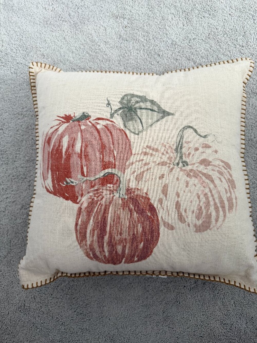 Threshold Printed Pumpkin Pillow